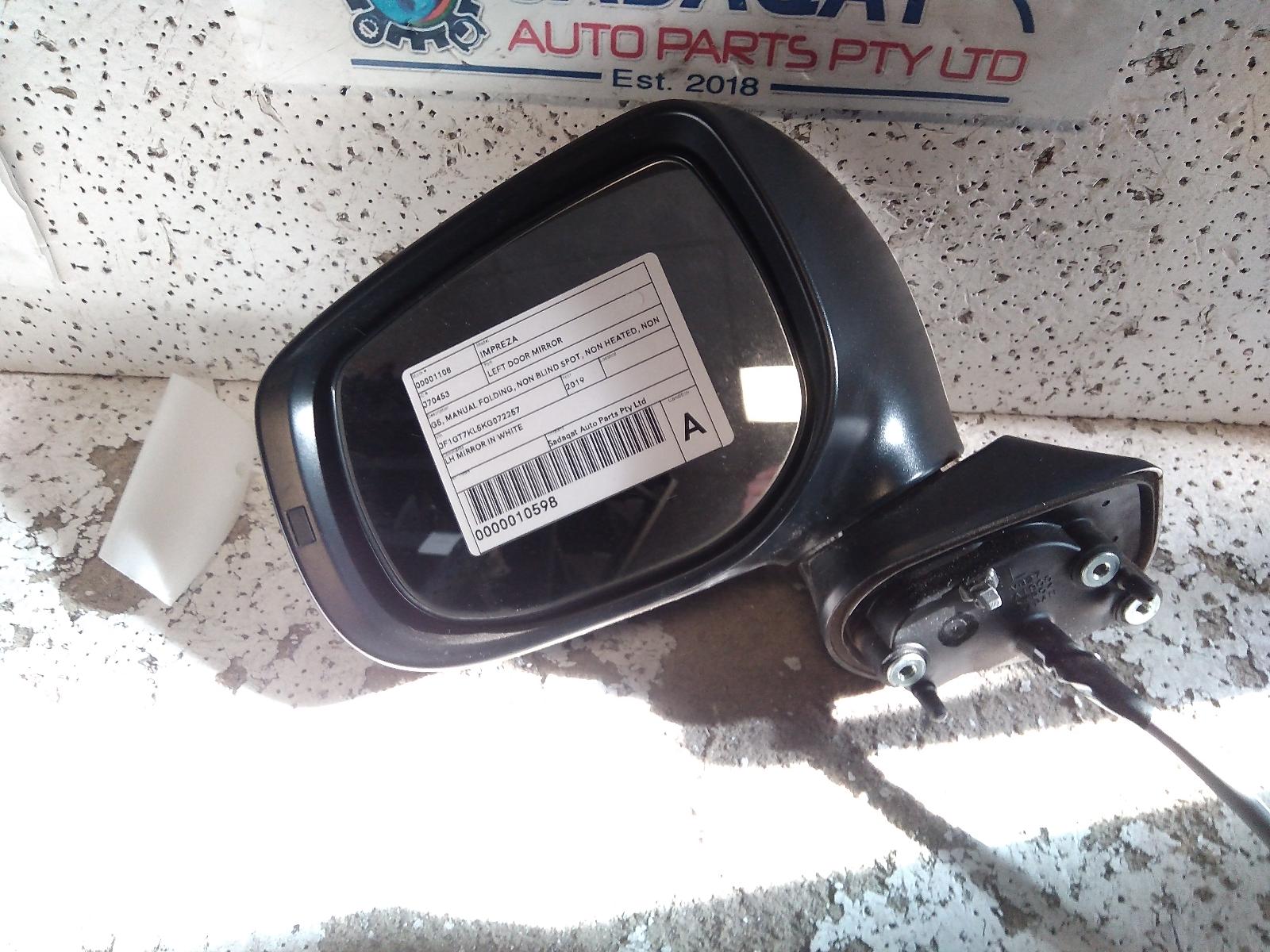 View Auto part Left Door Mirror Subaru Impreza 2019