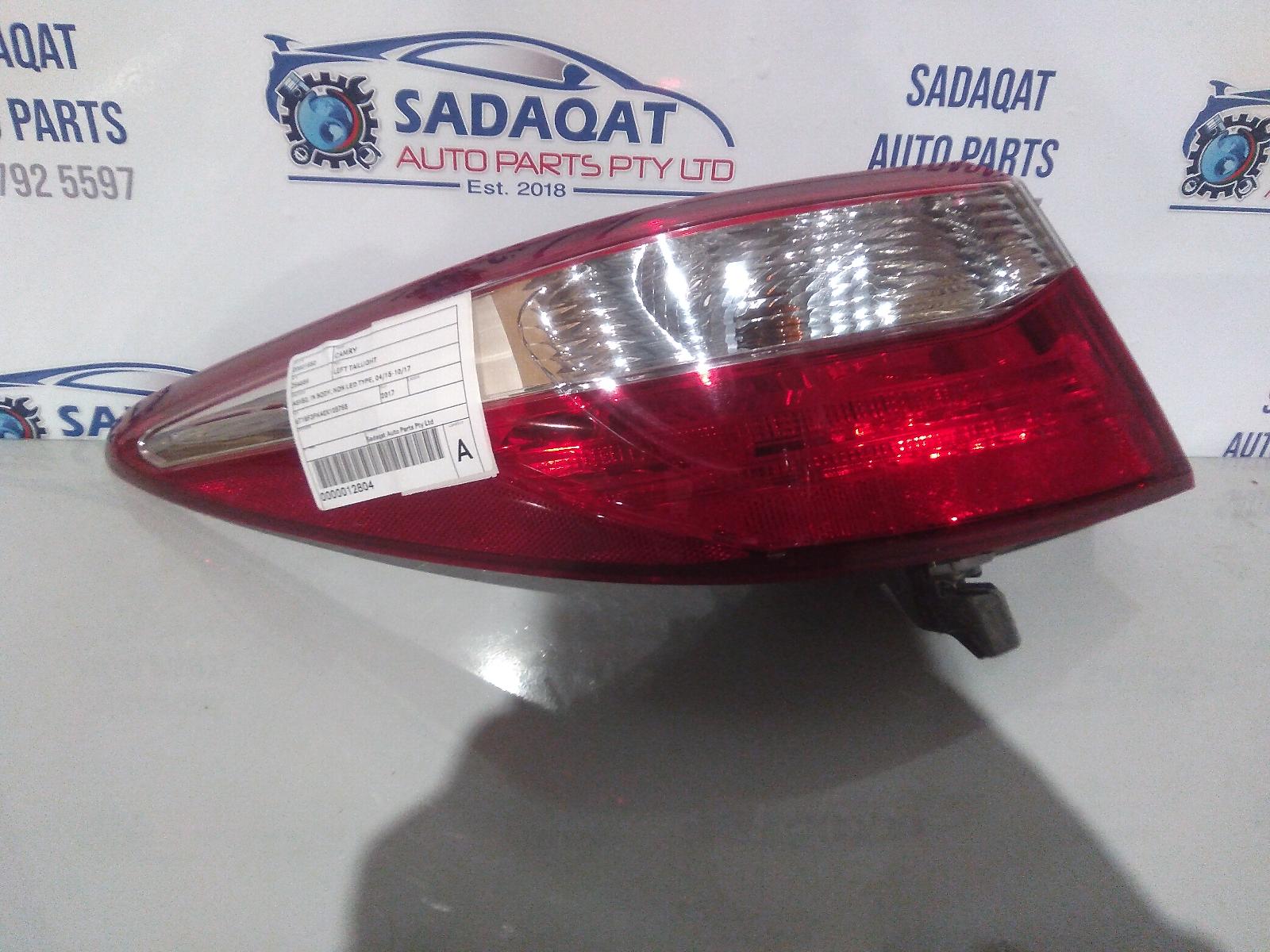View Auto part Left Taillight Toyota Camry 2016